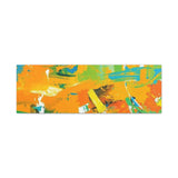 Abstract Orange & Green Canvas Art — Vibrant Modern Wall Decor thumbnail 15