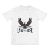 Land of the Free Eagle T-Shirt — Patriotic American Bald Eagle Tee for 4th of July thumbnail 2