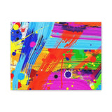 Abstract Color Splash Canvas Print — Vibrant Modern Wall Art thumbnail 5