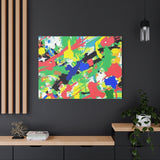 Abstract Color Splash Canvas Print — Vibrant Modern Wall Art thumbnail 91