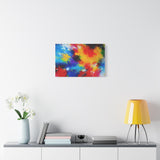 Abstract Color Splash Matte Canvas Print — Vibrant Stretched Wall Art thumbnail 48