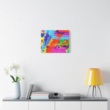 Abstract Color Splash Canvas Print — Vibrant Modern Wall Art thumbnail 48