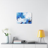Abstract Blue Galaxy Canvas Print — Matte Stretched Wall Art thumbnail 51