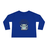 Toddler Tee — "Tiny Terror" Cute Monster Long-Sleeve Shirt thumbnail 4