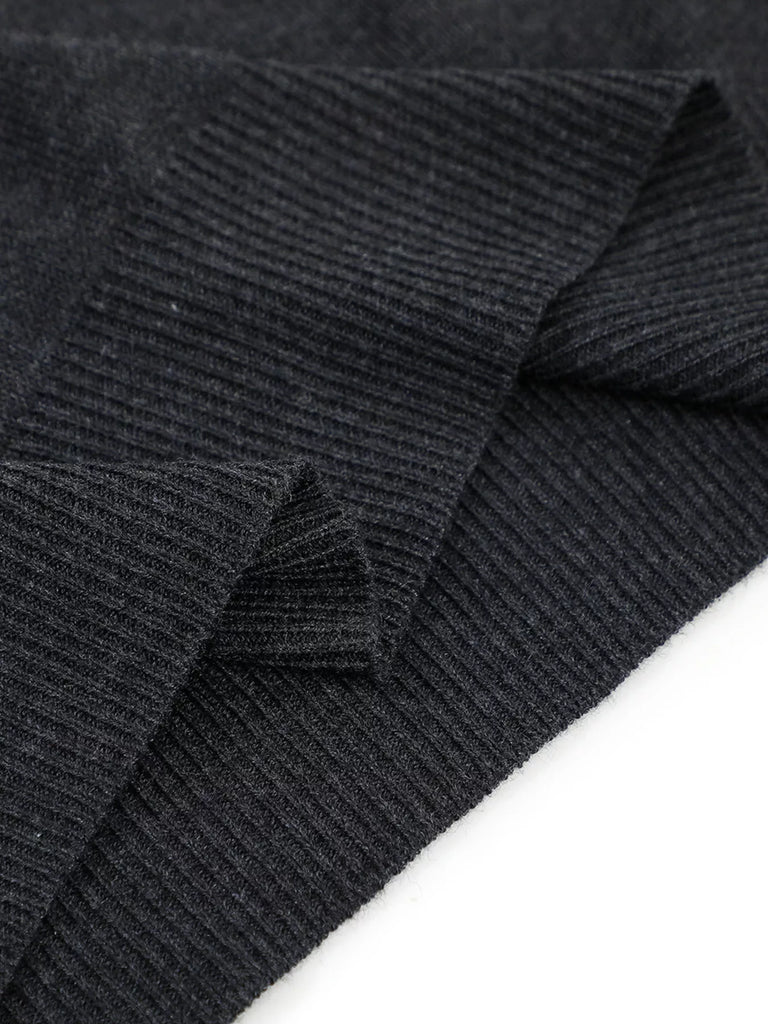 Men's Mock Neck Short Sleeve Knit Top