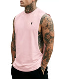 Men's Full Size Round Neck Tank Top Plus Size thumbnail 28