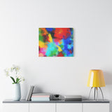 Abstract Color Burst Canvas Print — Vibrant Stretched Matte Wall Art thumbnail 54