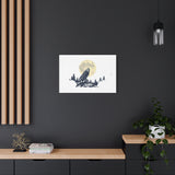 Howling Wolf Moon Matte Canvas Wall Art — Stretched 1.25" thumbnail 46