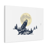 Howling Wolf Moon Matte Canvas Wall Art — Stretched 1.25" thumbnail 38