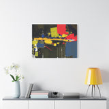 Abstract Color Splash Matte Canvas Print — Modern Stretched Wall Art thumbnail 66