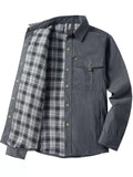 Men's Snap Down Long Sleeve Jacket thumbnail 4