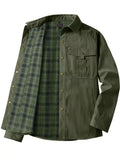 Men's Snap Down Long Sleeve Jacket thumbnail 9