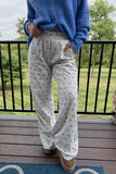 Floral Print Elastic Waist Pants thumbnail 3
