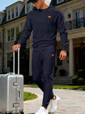 Men's Full Size Casual Textured Top and Pants Set Plus Size thumbnail 9