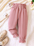 Children's Ruffled Hem Corduroy Pants thumbnail 11