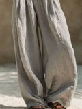 Full Size Elastic Waistband Wide Leg Pants Plus Size thumbnail 6
