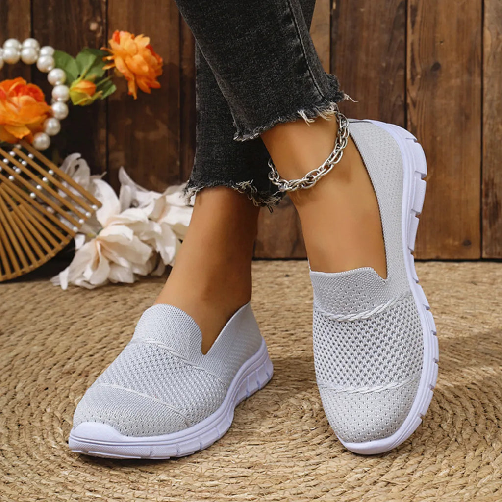 Breathable Mesh Athletic Slip-Ons