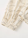 Children's Dinosaur Print Elastic Waist Pants thumbnail 5