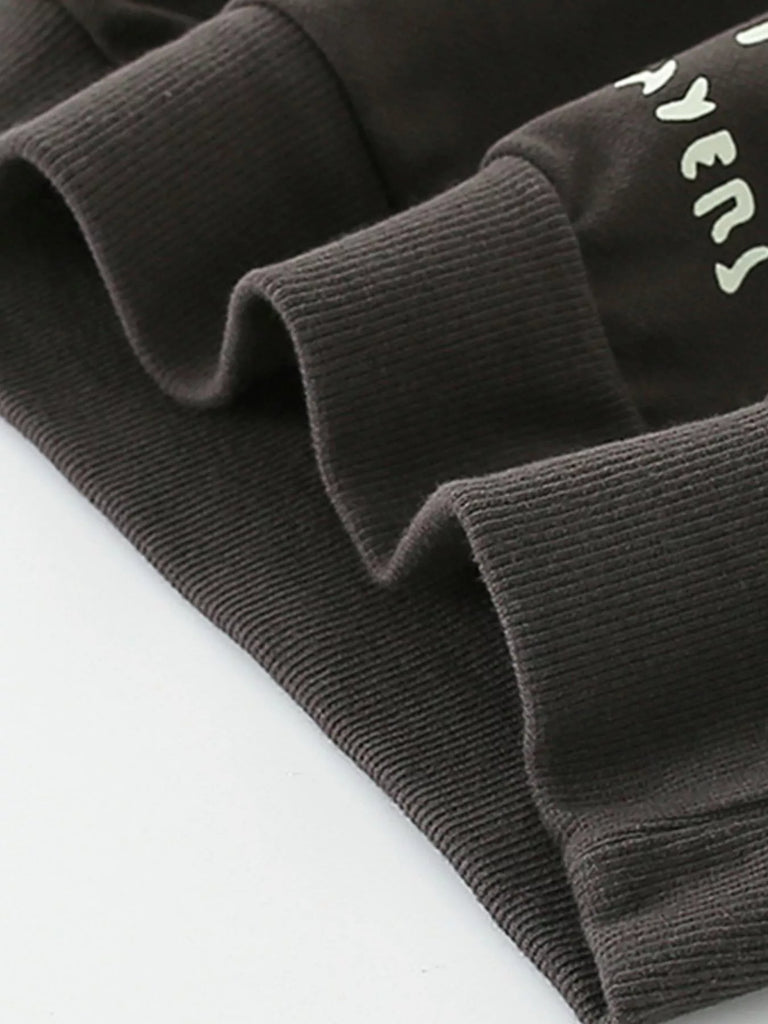 Children's Ping-Pong Graphic Casual Sweatshirt
