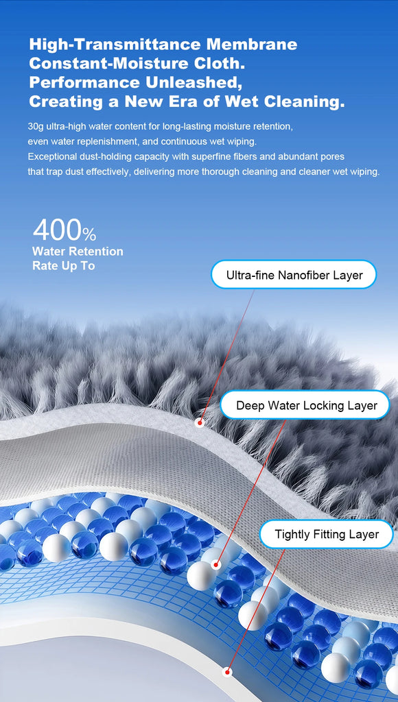 Liectroux S9 Window Cleaning Robot – 2 Roller Brushes, 6-Way Water Spray, 9KPa Suction, Frameless & App Control
