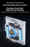 Liectroux S9 Window Cleaning Robot – 2 Roller Brushes, 6-Way Water Spray, 9KPa Suction, Frameless & App Control thumbnail 10
