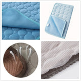 Dog Cooling Mat – Extra Large Summer Pet Bed for Dogs & Cats, Durable Ice Pad Blanket thumbnail 6