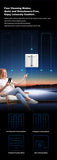 Liectroux S9 Window Cleaning Robot – 2 Roller Brushes, 6-Way Water Spray, 9KPa Suction, Frameless & App Control thumbnail 30