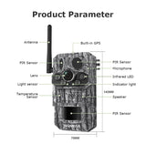 INQMEGA4G 2K 5MP PIR Motion Sensor Hunting Trail Camera with Night Vision & Solar Battery – IP66 Waterproof thumbnail 18