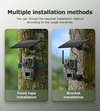 INQMEGA4G 2K 5MP PIR Motion Sensor Hunting Trail Camera with Night Vision & Solar Battery – IP66 Waterproof thumbnail 14