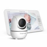 SM70V2 7" 1080P HD Split Screen Video Baby Monitor with Two Cameras – Hack Proof, Remote Zoom/Pan/Tilt, 4000mAh Battery thumbnail 2