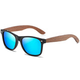 GM Handmade Walnut Wooden Polarized Mirror Sunglasses UV400 Vintage Pilot Style for Men and Women thumbnail 23