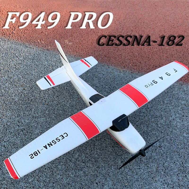 WLtoys F949 LCD RC Airplane Cessna 182 3D/6G 3CH Fixed Wing with Gyroscope Night Flight Ready