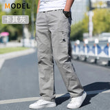 Men’s Cotton Cargo Pants – Loose Fit Work & Casual Joggers up to 6XL thumbnail 33