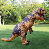 T-Rex Inflatable Dinosaur Costume – Kids & Adults Tyrannosaurus Fancy Dress thumbnail 4