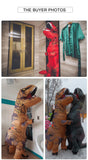 T-Rex Inflatable Dinosaur Costume – Kids & Adults Tyrannosaurus Fancy Dress thumbnail 10