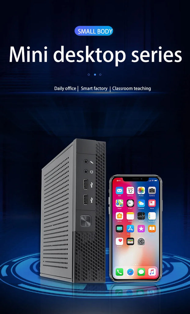 Intel Mini Desktop PC – 8GB/16GB RAM, 512GB/1TB SSD, Wifi5, Win11 Pro, Core i3/i5/i7/i9 – Office & School Computer