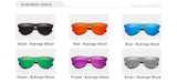 KINGSEVEN Natural Bubinga Wooden Polarized Sunglasses UV400 Square Frame B-5510 thumbnail 8