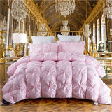 100% Goose Down Duvet – 3D Quilted Luxury Comforter for King, Queen, Full Size – Winter Thick Blanket thumbnail 2