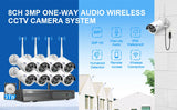 Hiseeu 3/5MP WiFi CCTV Camera Security System 10CH NVR Wireless Surveillance with IR Night Vision thumbnail 8