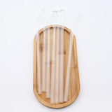 High Borosilicate Glass Straw Set – Reusable Eco-Friendly Drinking Straws with Cleaning Brush thumbnail 9