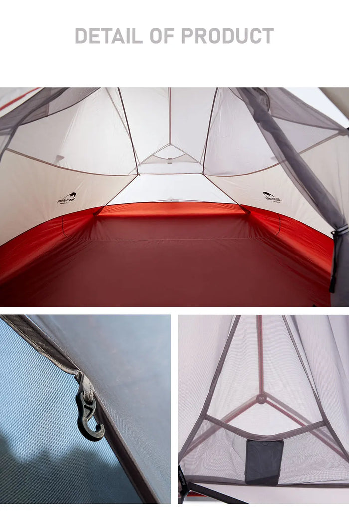 Naturehike Upgraded Cloud Up 3-Person Tent – Ultralight, Waterproof & Built for Every Adventure