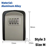 Wall Mount Key Lock Box 4-Digit Combination Security Safe for Home & Office thumbnail 16