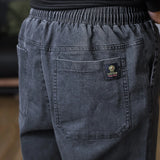 Men’s Plus Size Loose Harem Jeans – Streetwear Cargo Jogger Denim Pants thumbnail 18