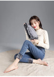 Thermal Fleece-Lined High-Waist Skinny Jeans for Women – Warm Stretch Winter Pencil Pants thumbnail 29