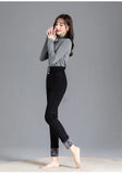 Thermal Fleece-Lined High-Waist Skinny Jeans for Women – Warm Stretch Winter Pencil Pants thumbnail 36
