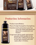Mokeru Natural Organic Hair Color Shampoo – Permanent Long-Lasting Dye for Women & Men, Argan Oil Infused, 500ml thumbnail 15