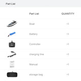 2.4G LSRC-B8 High-Speed RC Racing Boat – Waterproof Electric Remote Control Speedboat for Teens thumbnail 15