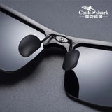 Cook Shark Aluminum-Magnesium HD Polarized Sunglasses for Men – UV400 Photochromic Driving Glasses thumbnail 4