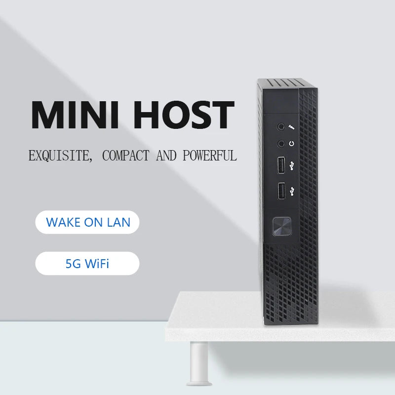 Intel Mini Desktop PC – 8GB/16GB RAM, 512GB/1TB SSD, Wifi5, Win11 Pro, Core i3/i5/i7/i9 – Office & School Computer