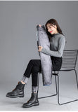 Thermal Fleece-Lined High-Waist Skinny Jeans for Women – Warm Stretch Winter Pencil Pants thumbnail 34